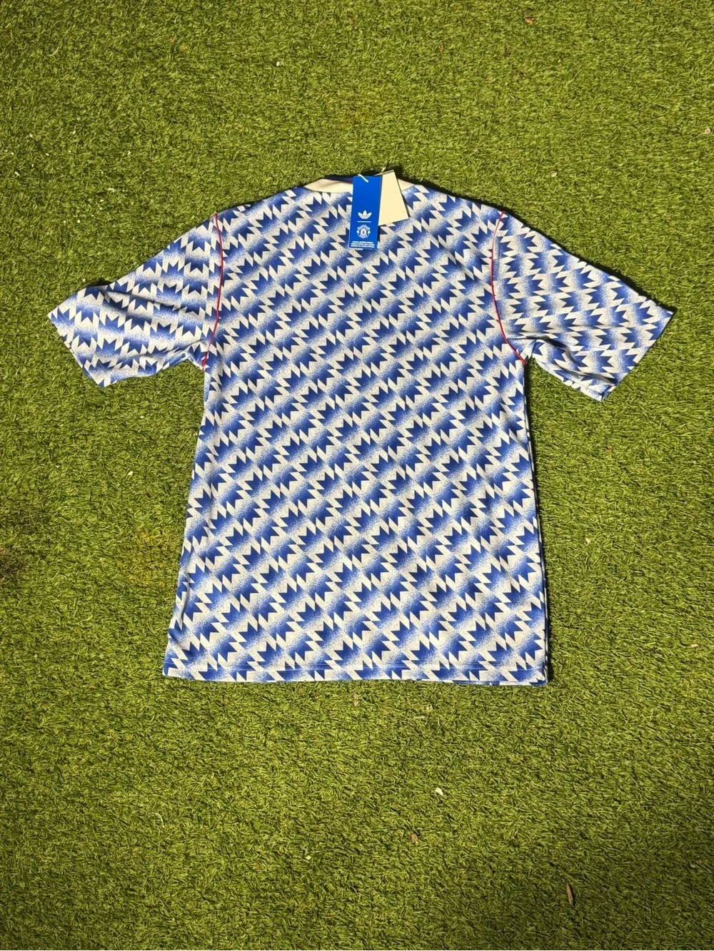 didas Manchester United Away Retro Jersey Sz Small